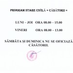 Program Stare Civila - CASATORII